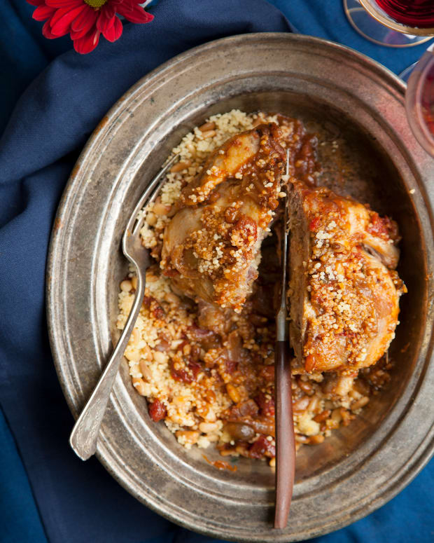 Moroccan Cornish Hens with Pine-Nut Couscous Pg 75.jpg
