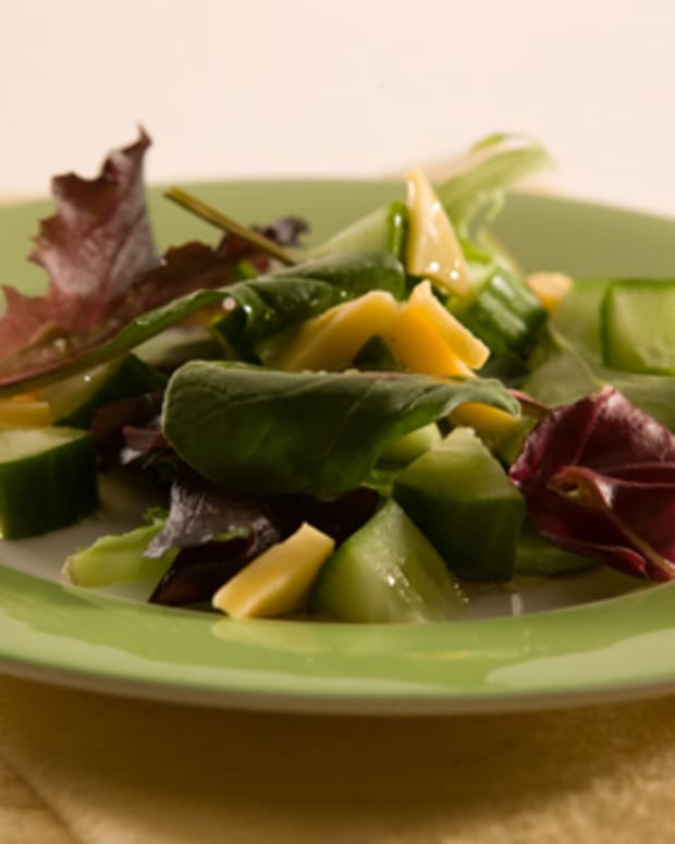 Mixed Greens and Maple Dressing