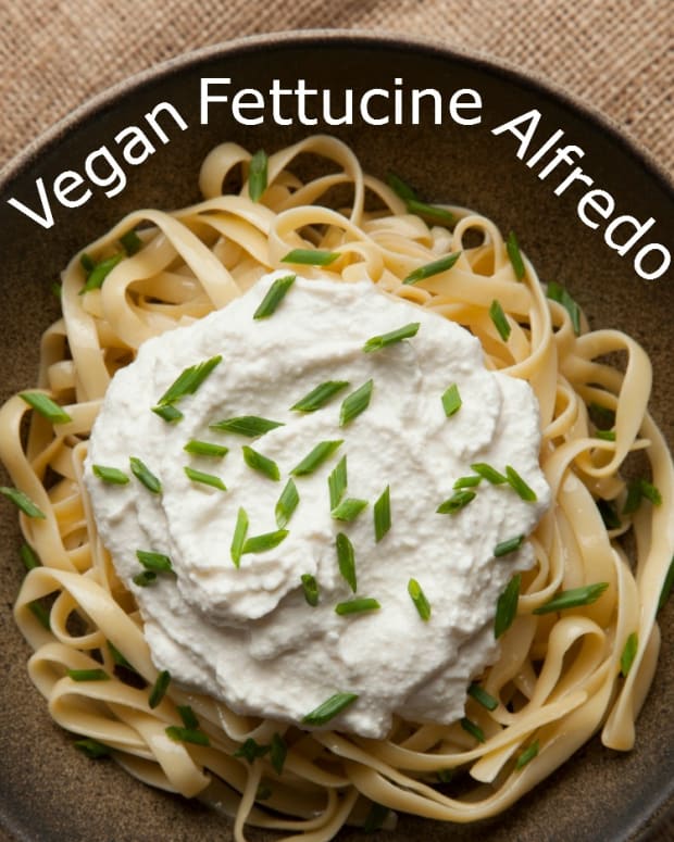 Vegan Fettucine Alfredo