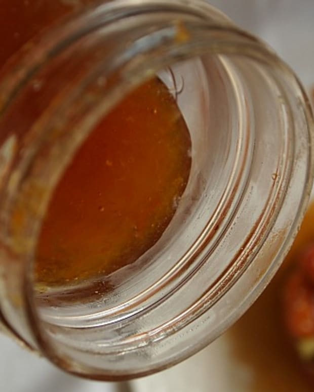 citrus ginger infused honey