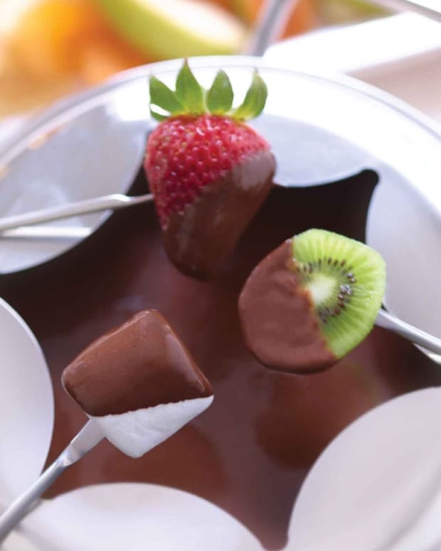Homemade Chocolate Fondue