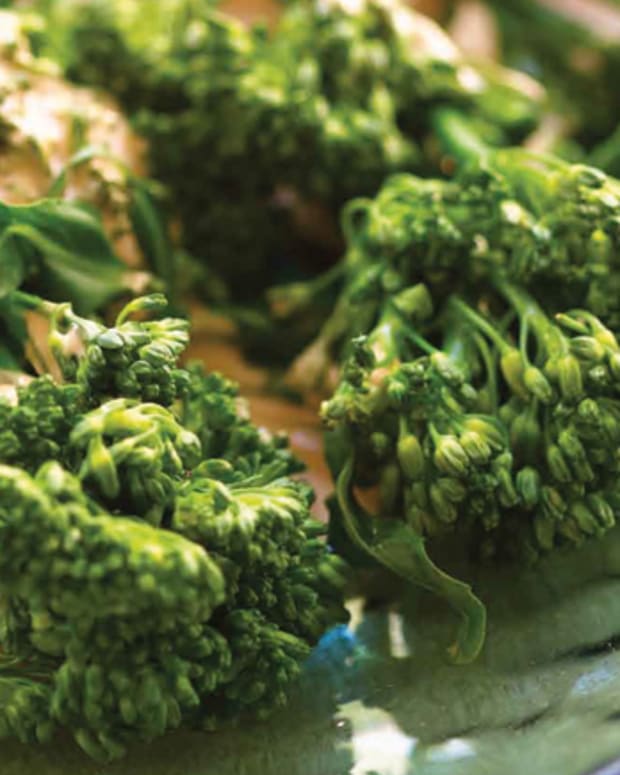 Kosher Broccolini in a Creamy Wine Balsamic Sauce Recipe