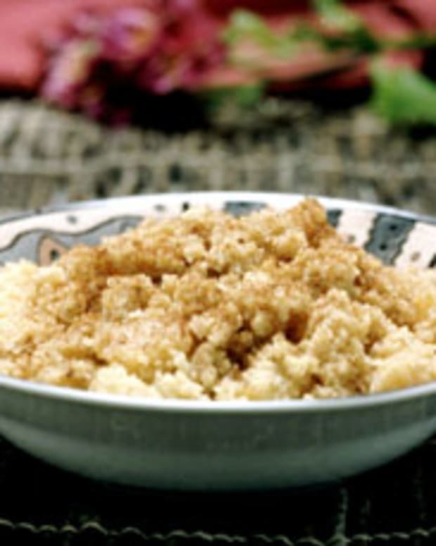 Cinnamon and Apple Couscous