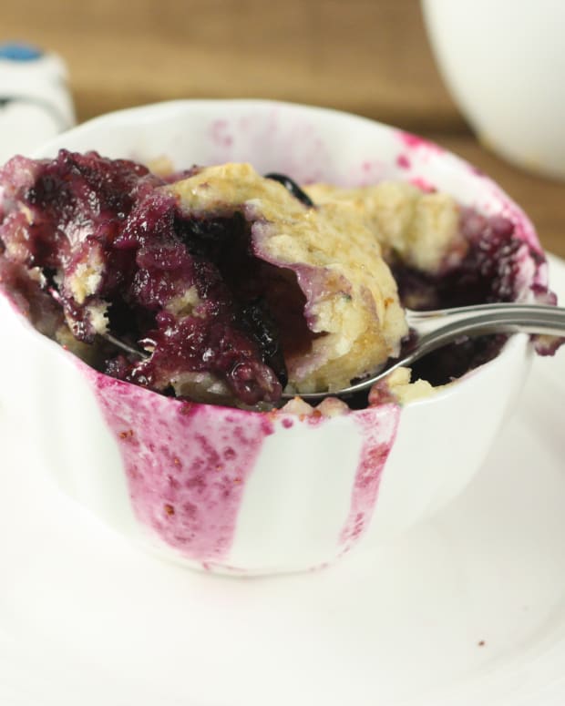 Blueberry Lemon Muffin in a Mug