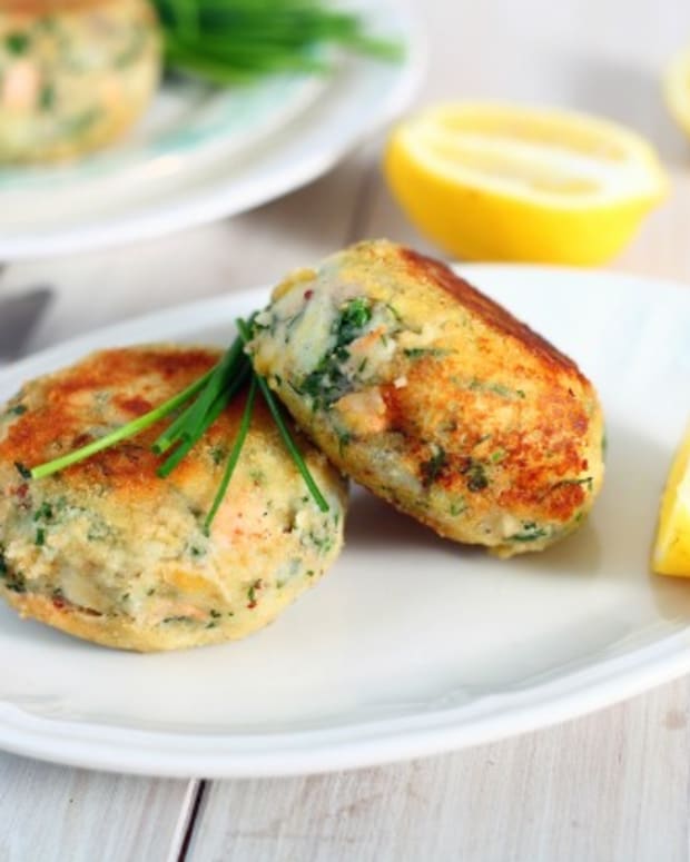 Imitation Crab Cakes - Jamie Geller