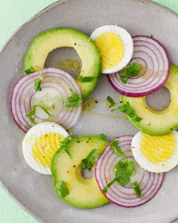 Passover Egg and Svocado Salad