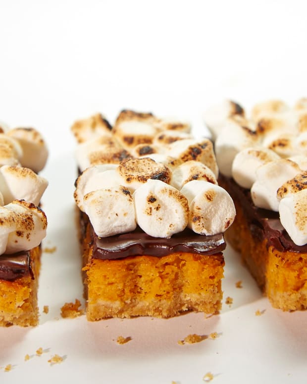 S’mores With Sweet Potatoes