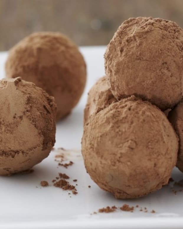 Chocolate-Mango Ganache Truffles