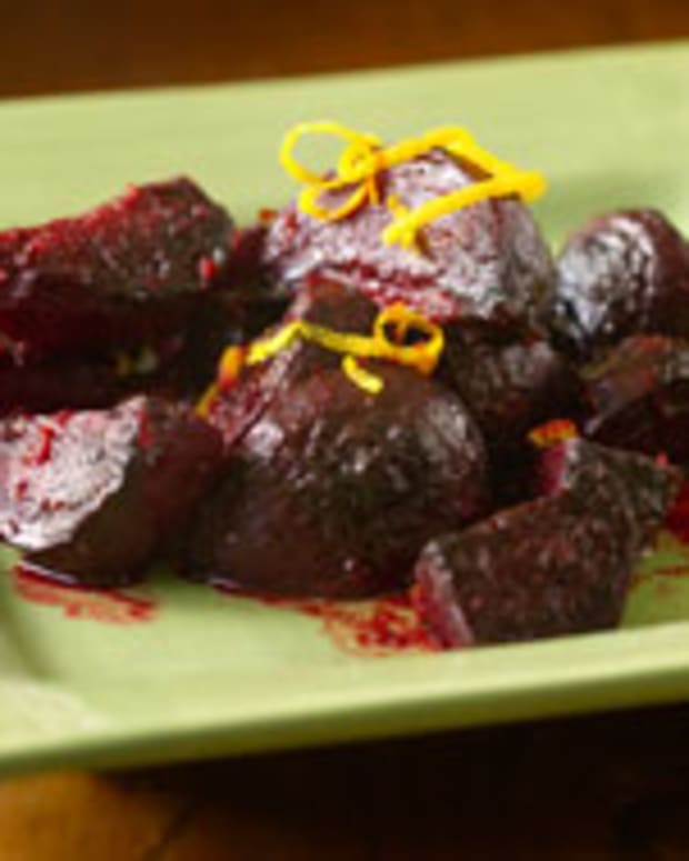 Roasted Beets With Orange Sauce