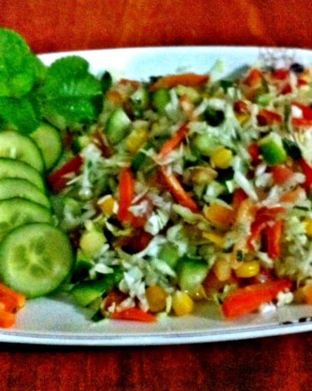 Crunchy Cabbage Salad - Jamie Geller