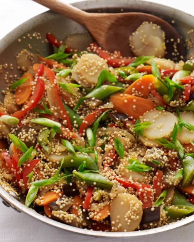 Asian Vegetables with Quinoa