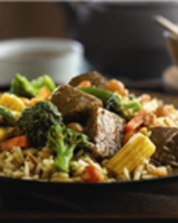 Asian Braised Beef With Vegetables