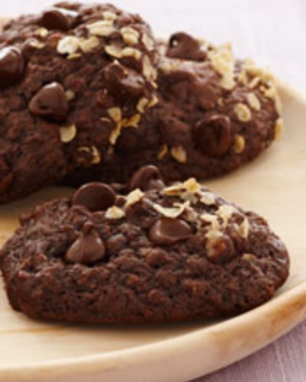 Chocolate Chewy Oatmeal Cookies