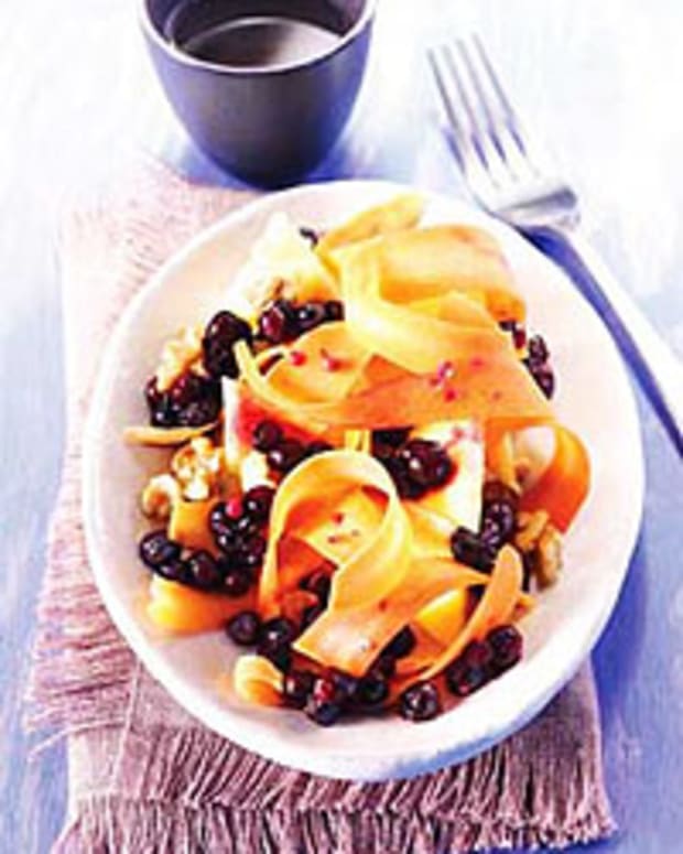 Carrot Salad with Wild Blueberries