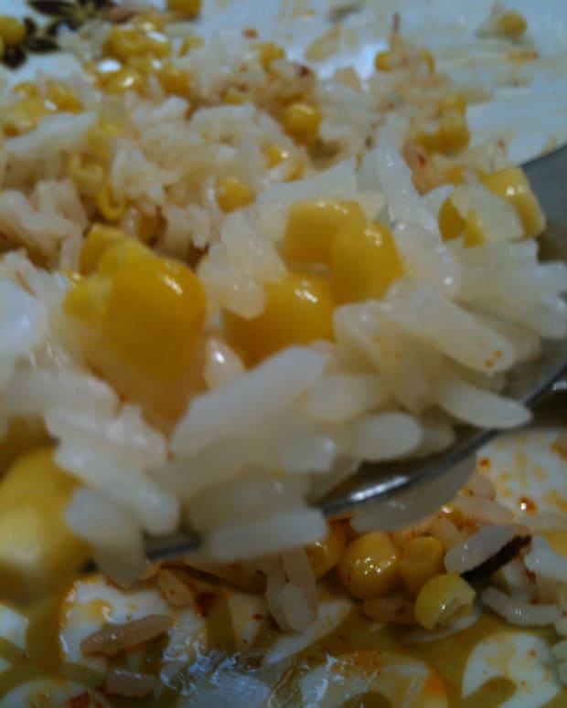 rice and corn