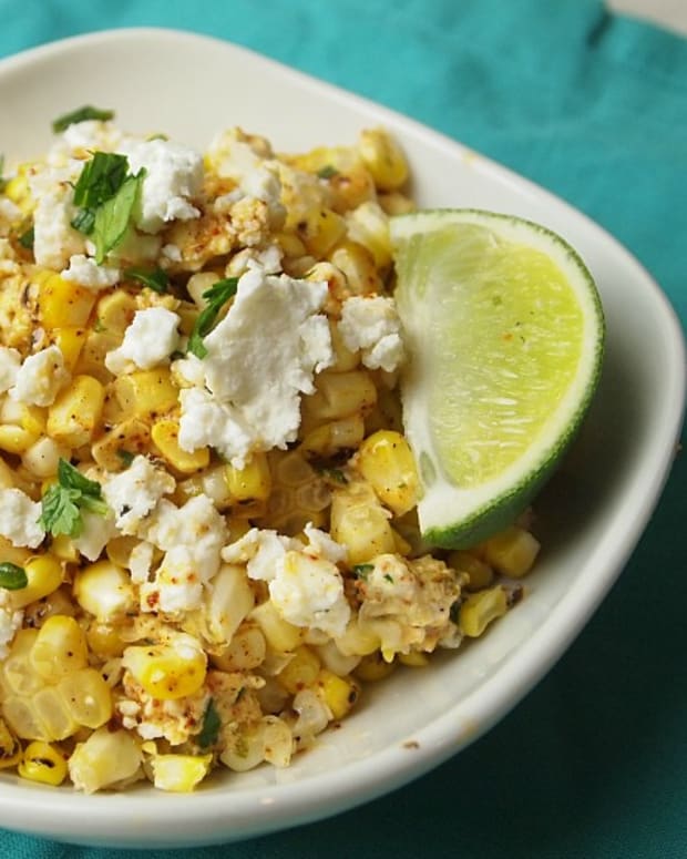 Mexican Corn "Mac" and Cheese