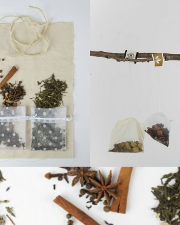 tea collage