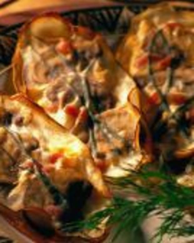 Potato and Wild Mushroom Ravioli