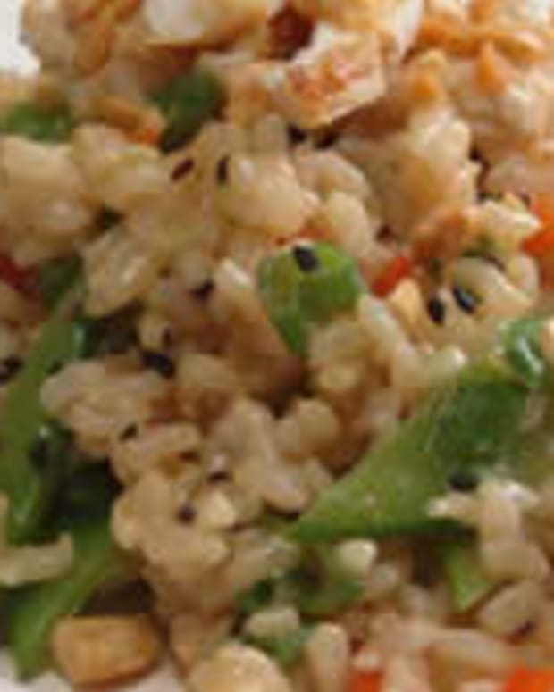 Asian Rice Chicken Salad