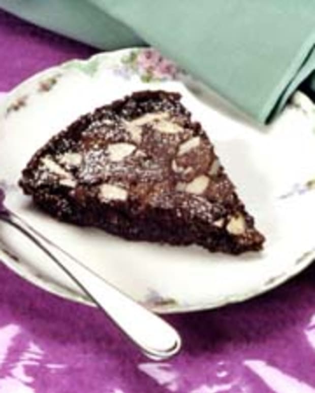 Chocolate Almond Pudding Cake