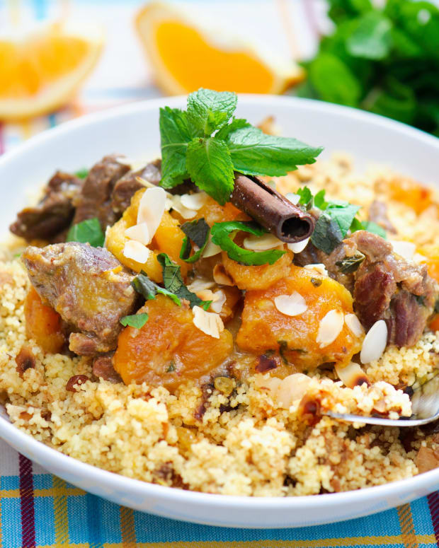 Spiced Couscous with Almonds
