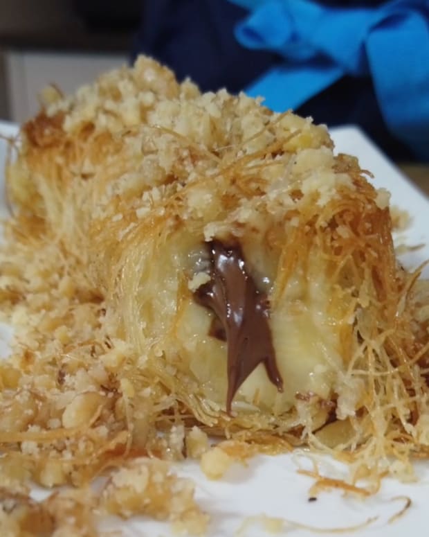 Chocolate Banana Kadaif