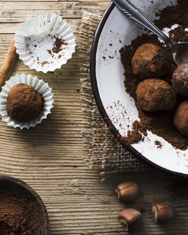 dairy free homemade chocolate truffles