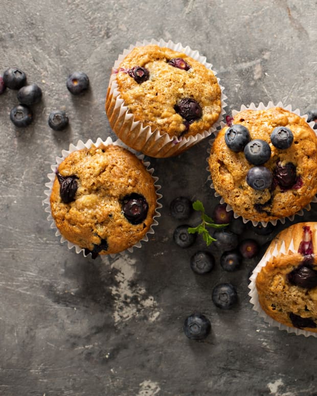 blueberry muffins