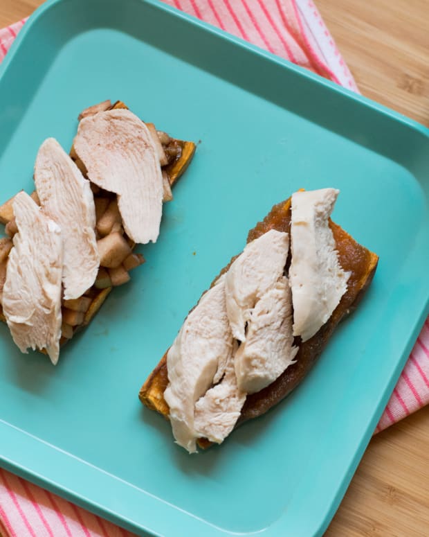 charoset sweet potato turkey sandwich