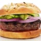 BBQ Beef Burger with Quick Pickles