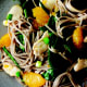 Cool Soba with Citrus Chicken and Spinach