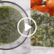 KALE ALMOND PESTO BAKED SALMON