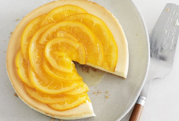 Candied Orange Cheesecake