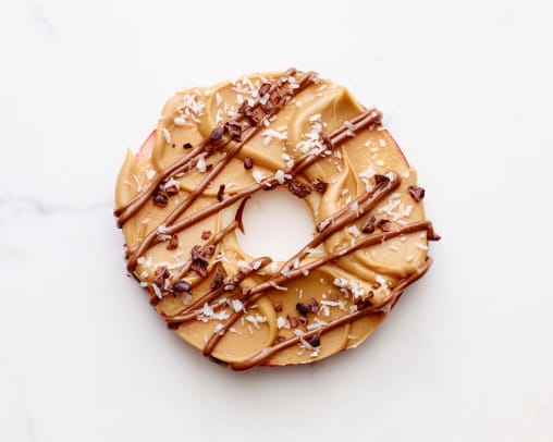 apple donut rings horizontal
