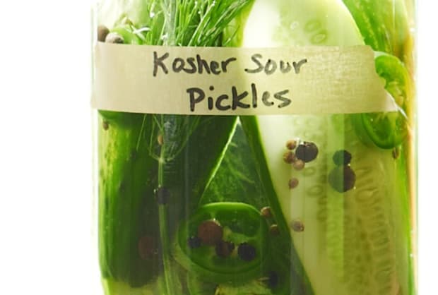 Fermented Kosher Sour Pickles Jamie Geller