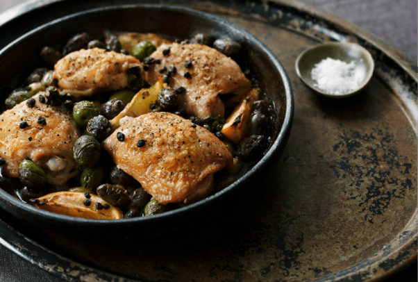 Chicken with Olives & Capers