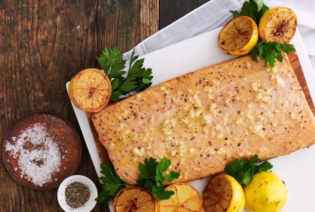 Honey Baked Salmon - Jamie Geller