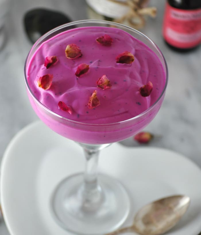 Rosewater Pudding