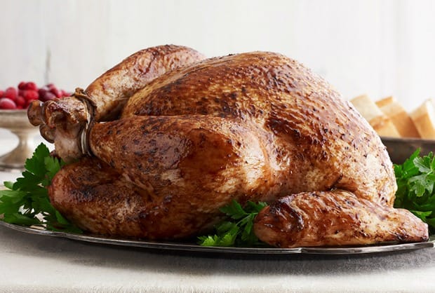 Sour Mash Whiskey Glazed Whole Roasted Turkey - Jamie Geller