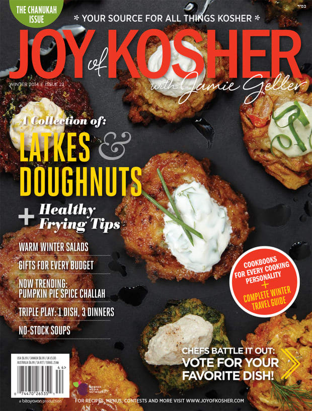 glädje av KOSHER med Jamie Geller Magazine Winter 2014