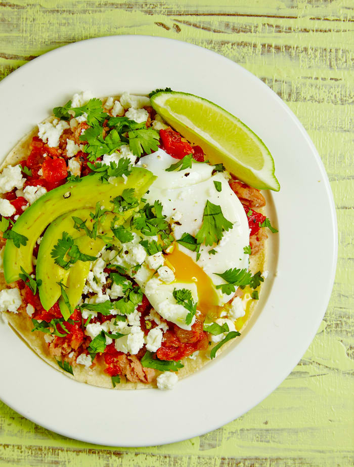 HUEVOS RANCHEROS WITH RUNNY EGGS - Jamie Geller