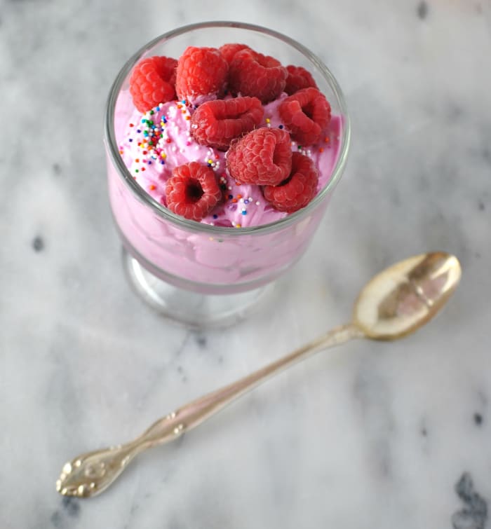 VEGAN PINK COCONUT WHIP