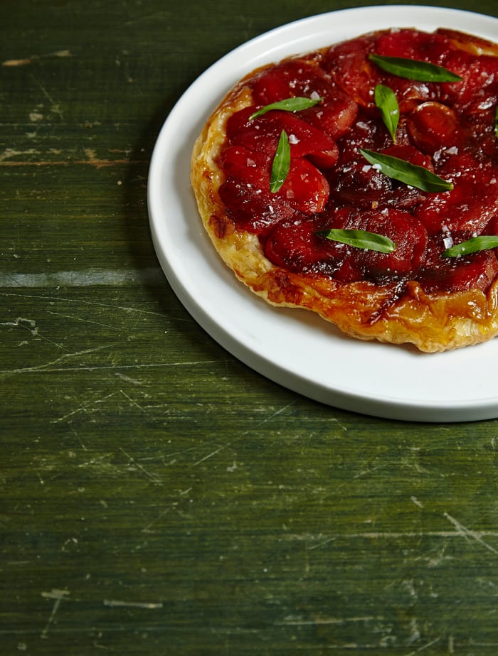 Caramelized Tomato Tarte Tatin - Jamie Geller