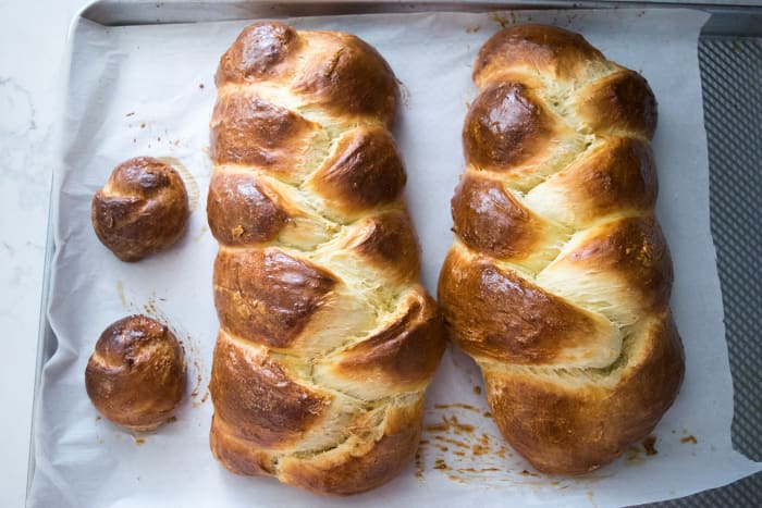 Jamie Geller's No Knead Challah Bread - Jamie Geller