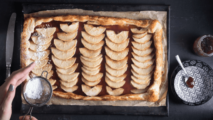 Sheet Pan Apple Pie - Jamie Geller