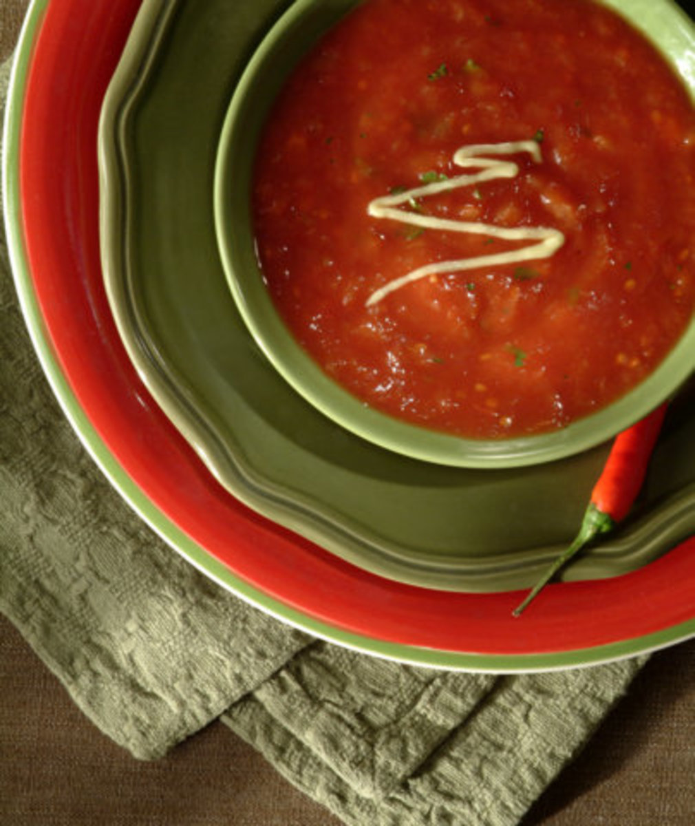 Creamy Hot Tomato Soup