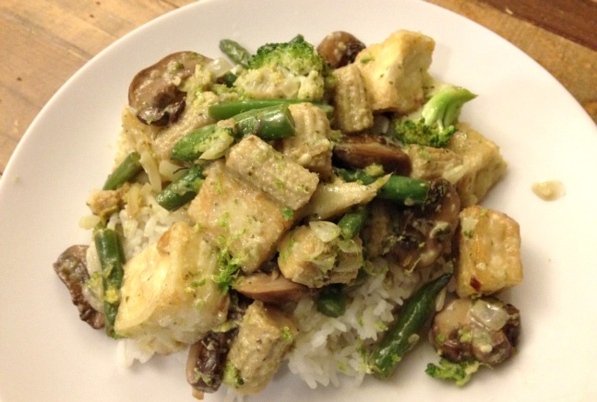 Thai Vegetable and Tofu Curry - Jamie Geller
