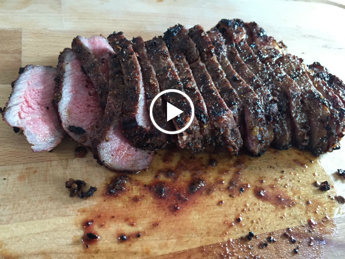 Perfect Pan Seared Steak - Jamie Geller