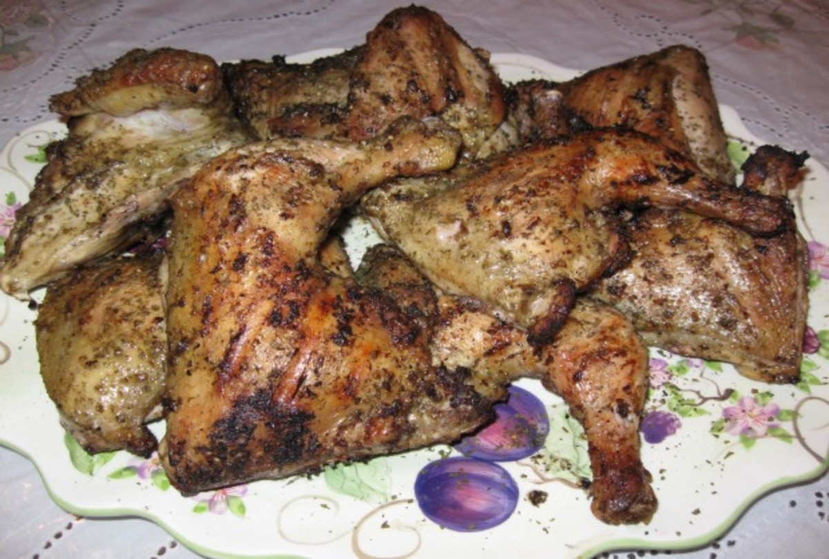 Za'atar Grilled Chicken