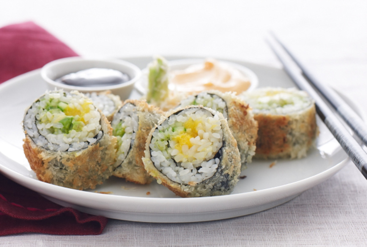 Tempura Sushi rolls